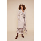 Naffi Coat - Ecru