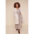 Naffi Coat - Ecru