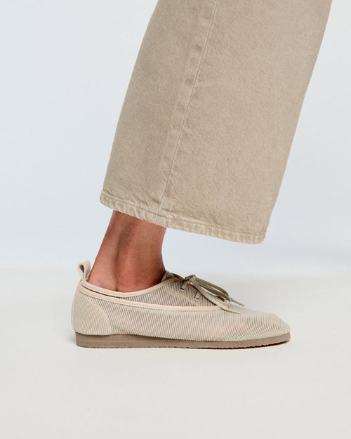 Carmen Taupe Malla Mules