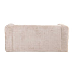Naiad - Divano lineare fisso a 2 posti - Tessuto testurizzato - Beige