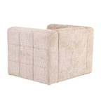 Naiad - Poltrona fissa a 1 posto - Tessuto strutturato - Beige