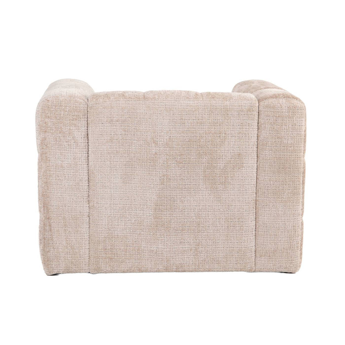 Naiad - Poltrona fissa a 1 posto - Tessuto strutturato - Beige