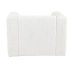 Naiad - Poltrona fissa a 1 posto - Tessuto strutturato - Crema