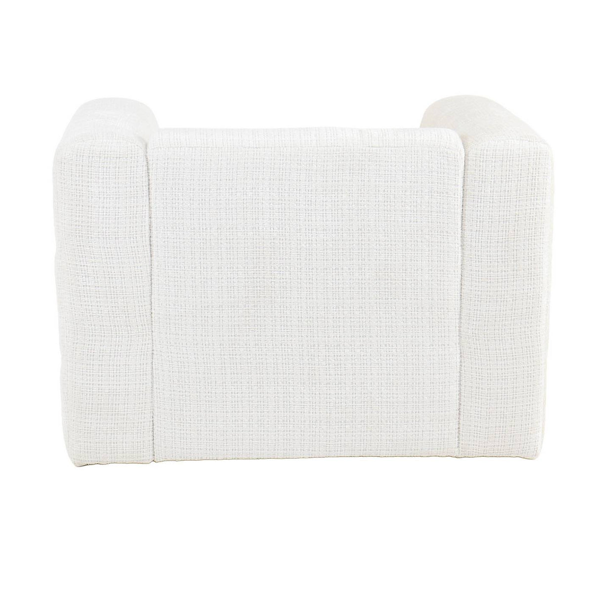 Naiad - Poltrona fissa a 1 posto - Tessuto strutturato - Crema