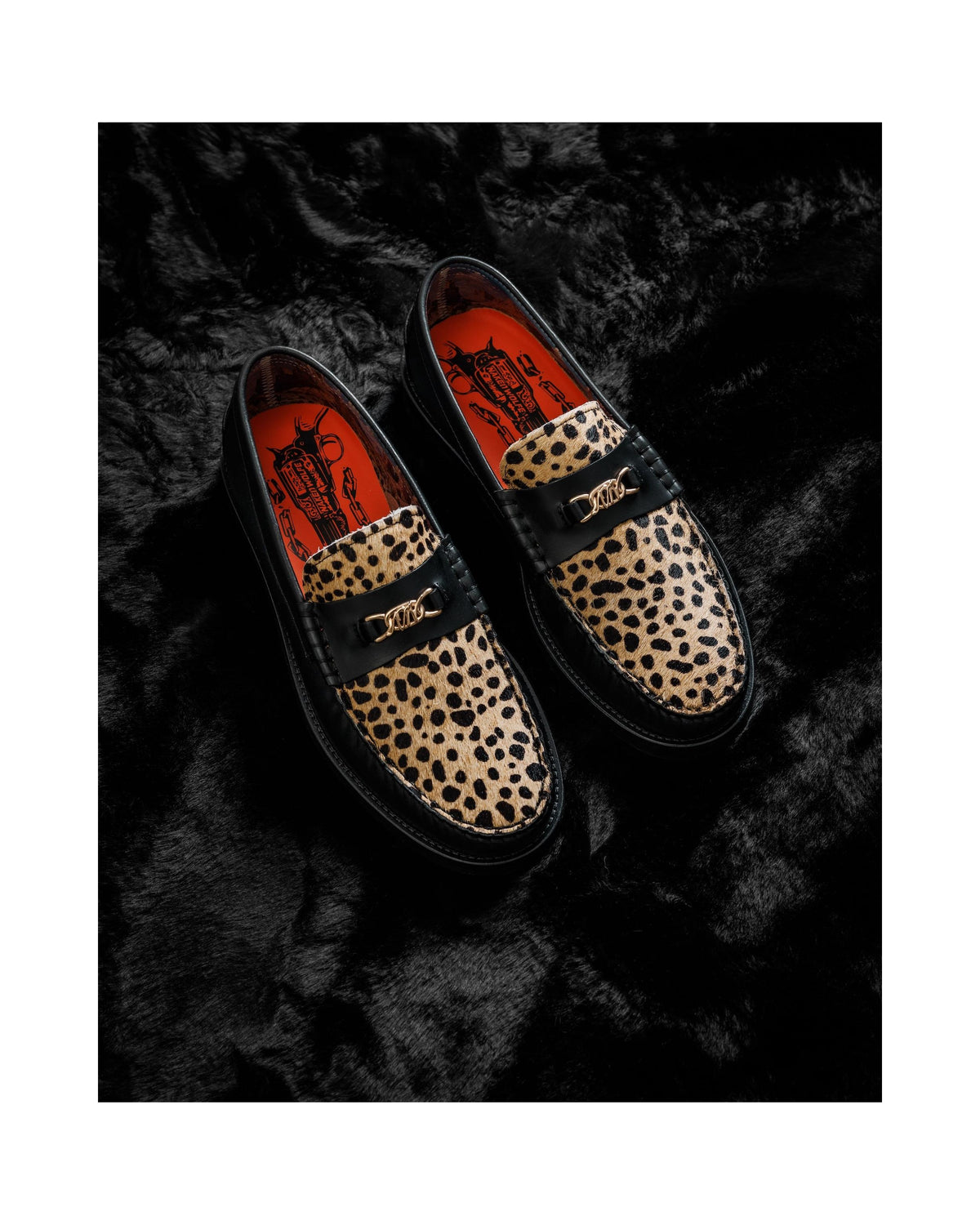 Roma Loafers - Leopardpels - Herre