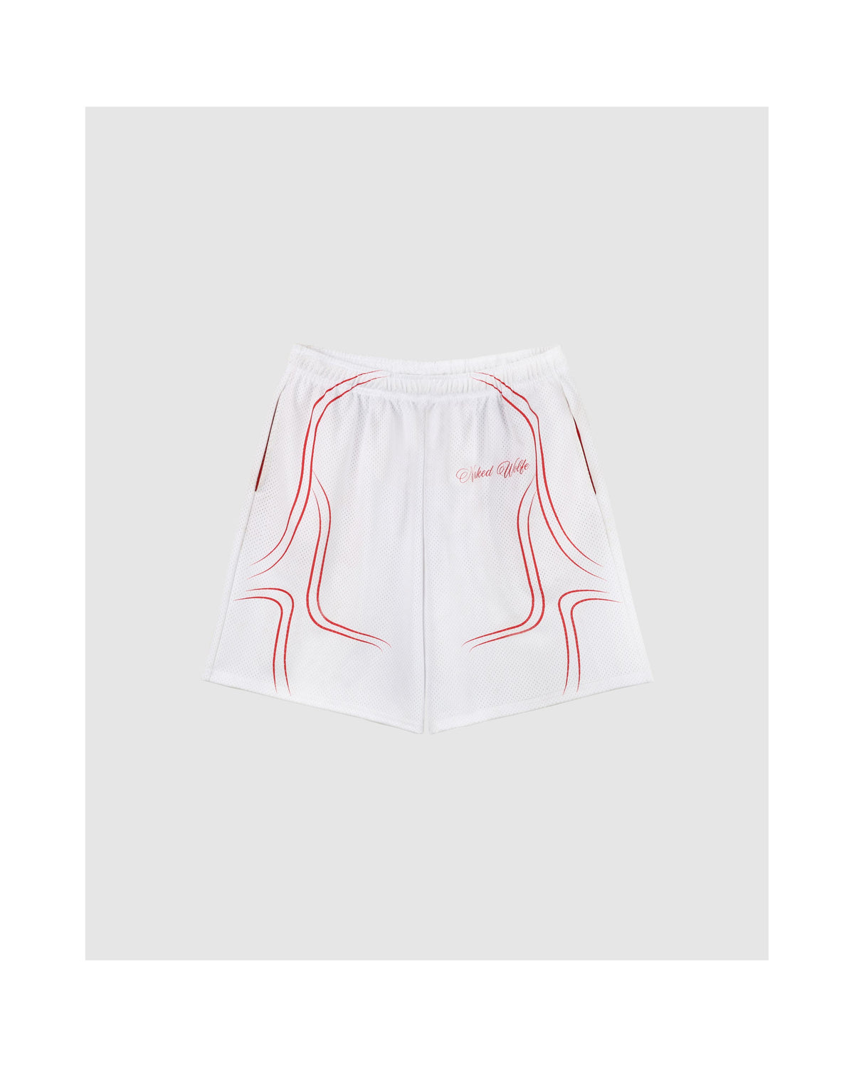 Naked Wolfe Jersey Shorts - Hvid - Herre