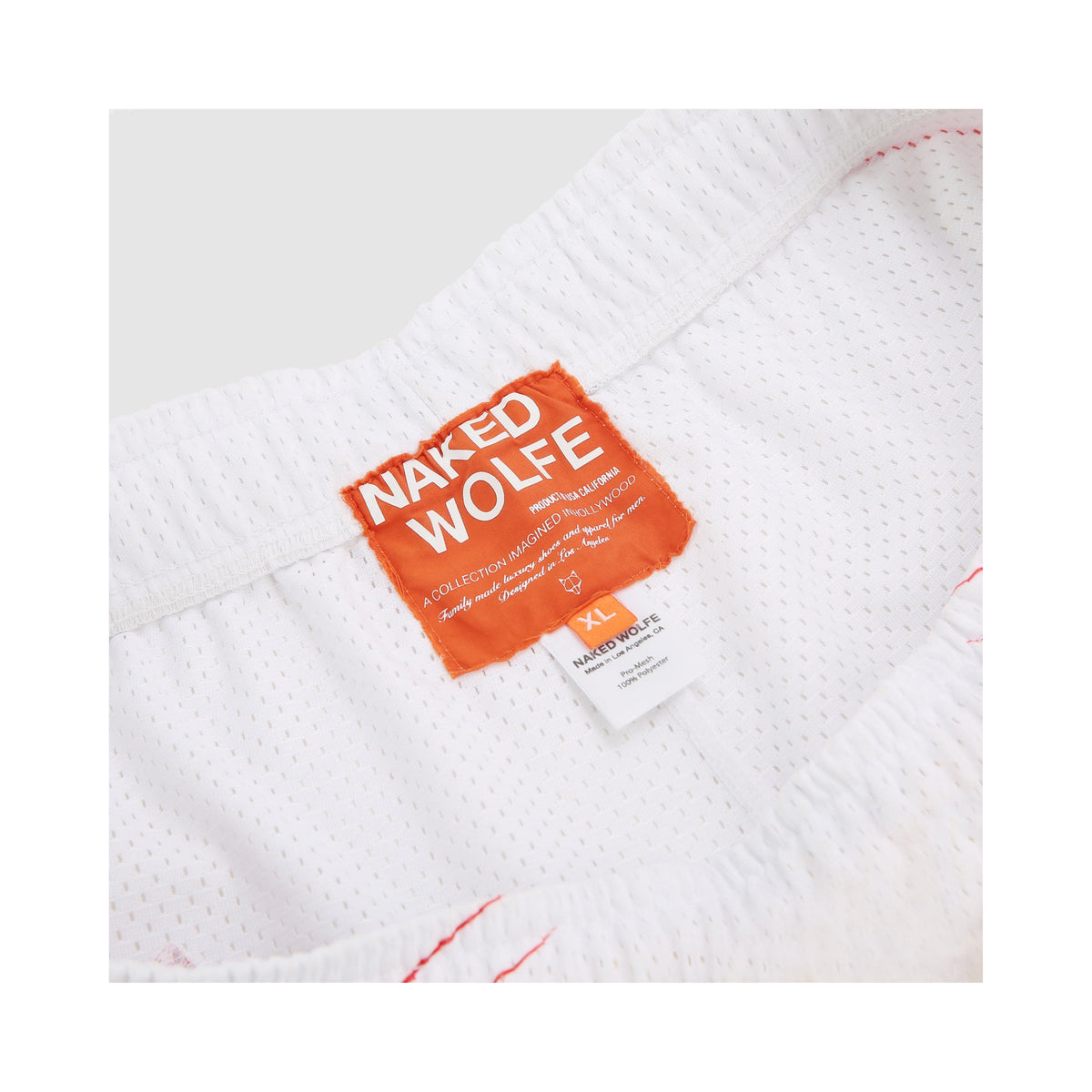 Naked Wolfe Jersey Shorts - Hvid - Herre