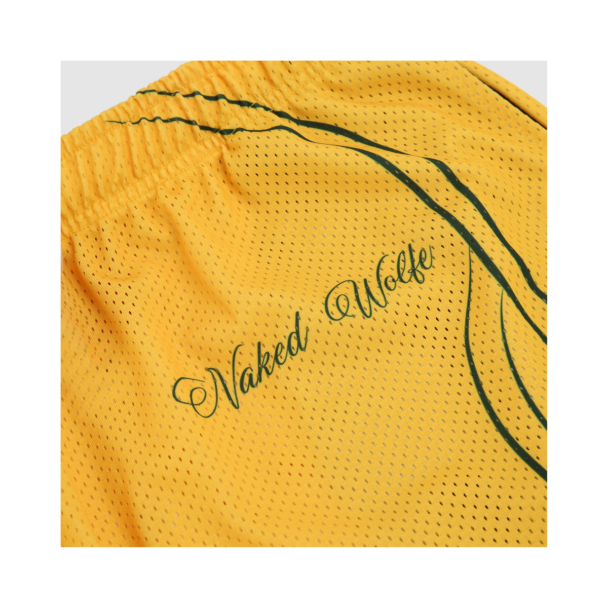 Short Jersey Naked Wolfe - Jaune - Homme