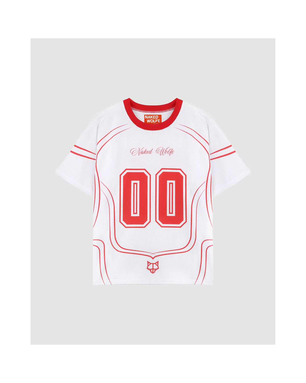 Jerseytopp Naked Wolfe - Vit - Herr