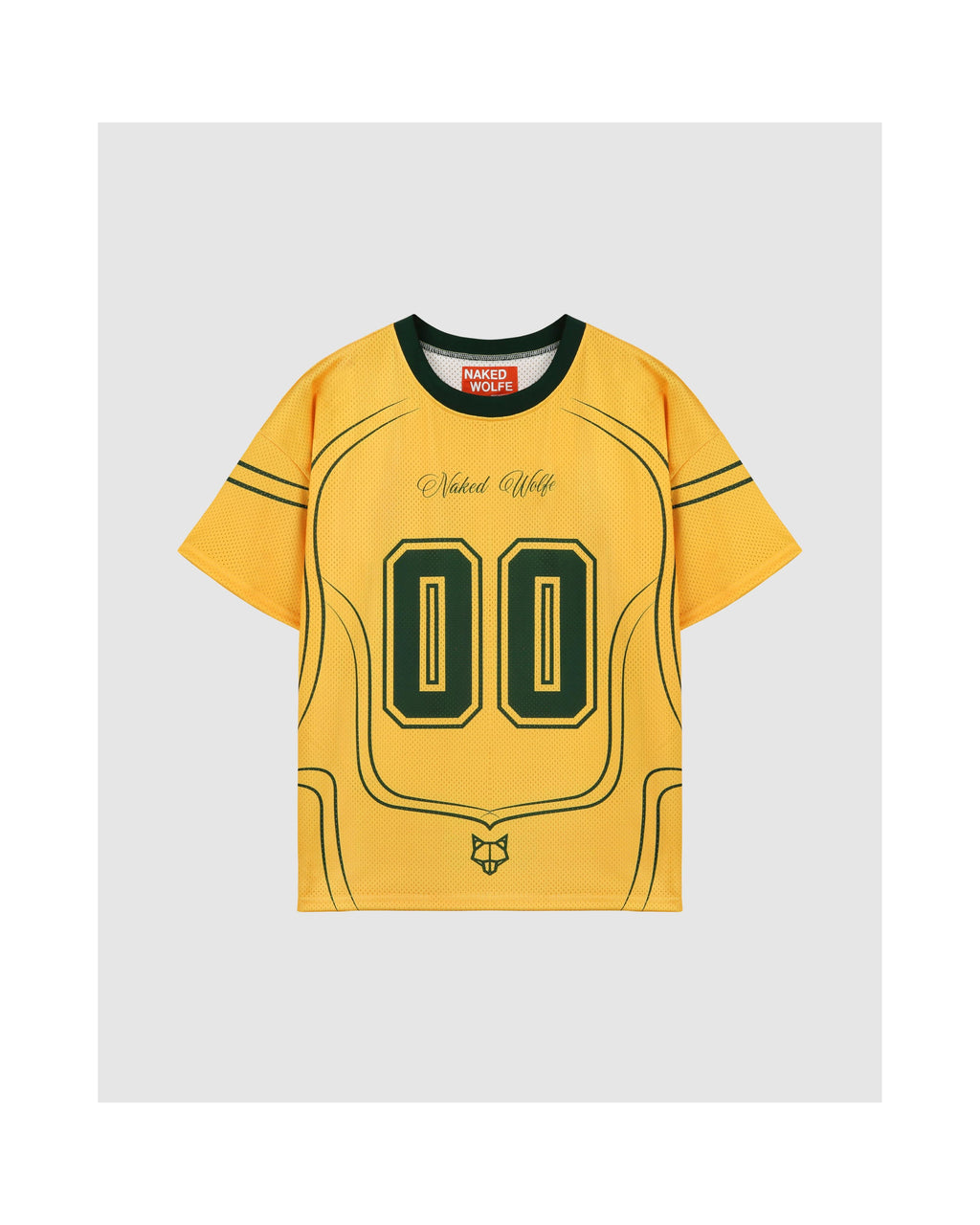 Naked Wolfe Jersey-Top - Gul - Herre