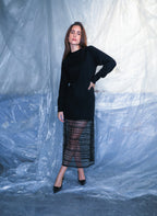 Robe Longue Nakini Noir