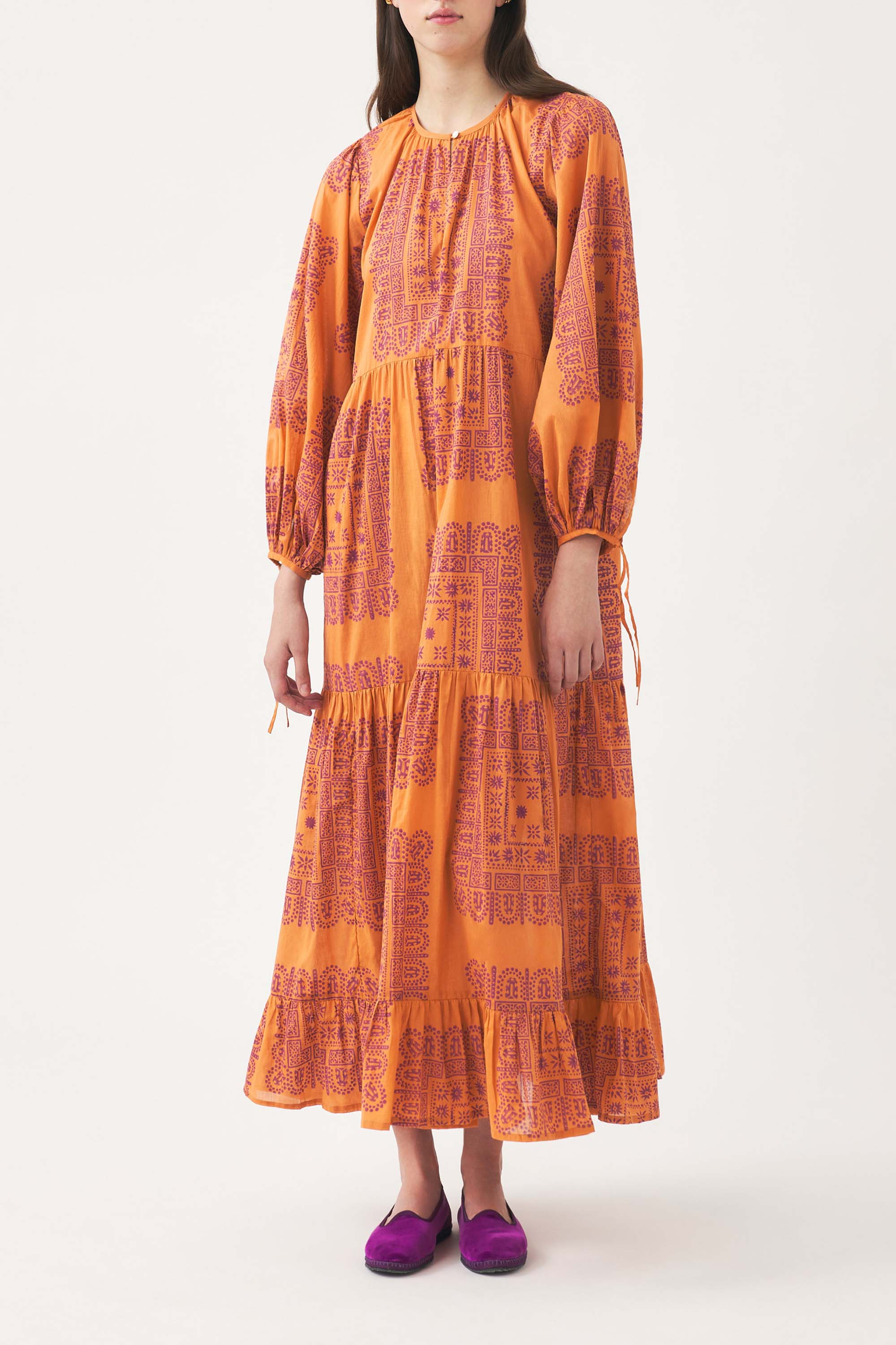 Robe Longue Nali - Rouille