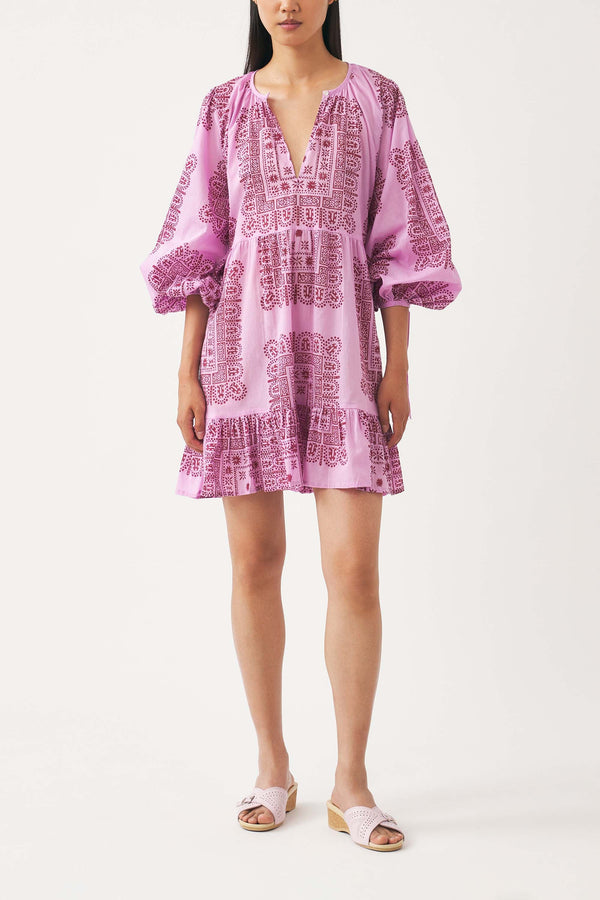 Nali Short Dress - Pink