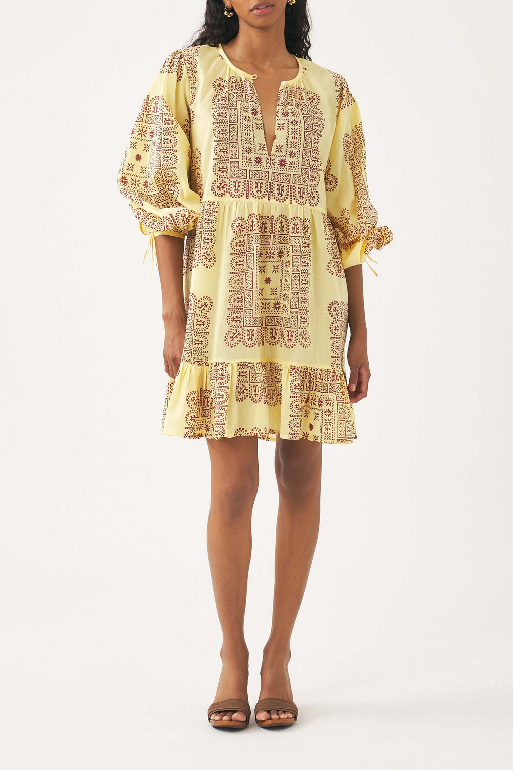 Robe Courte Nali - Jaune