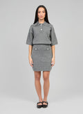 Jupe Courte Namini Gris