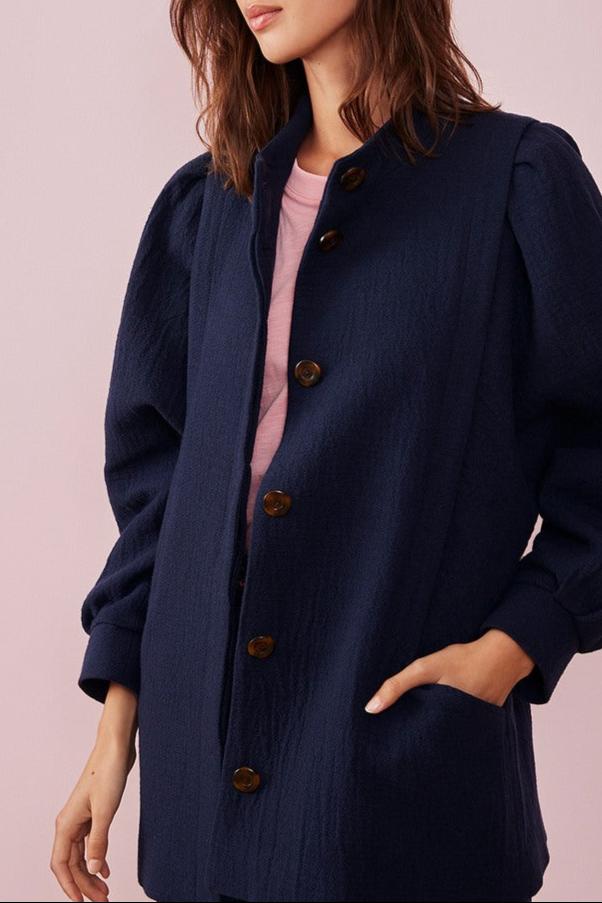 Manteau Namnam - Marine