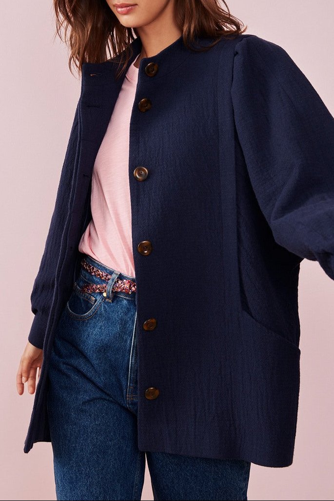 Manteau Namnam - Marine