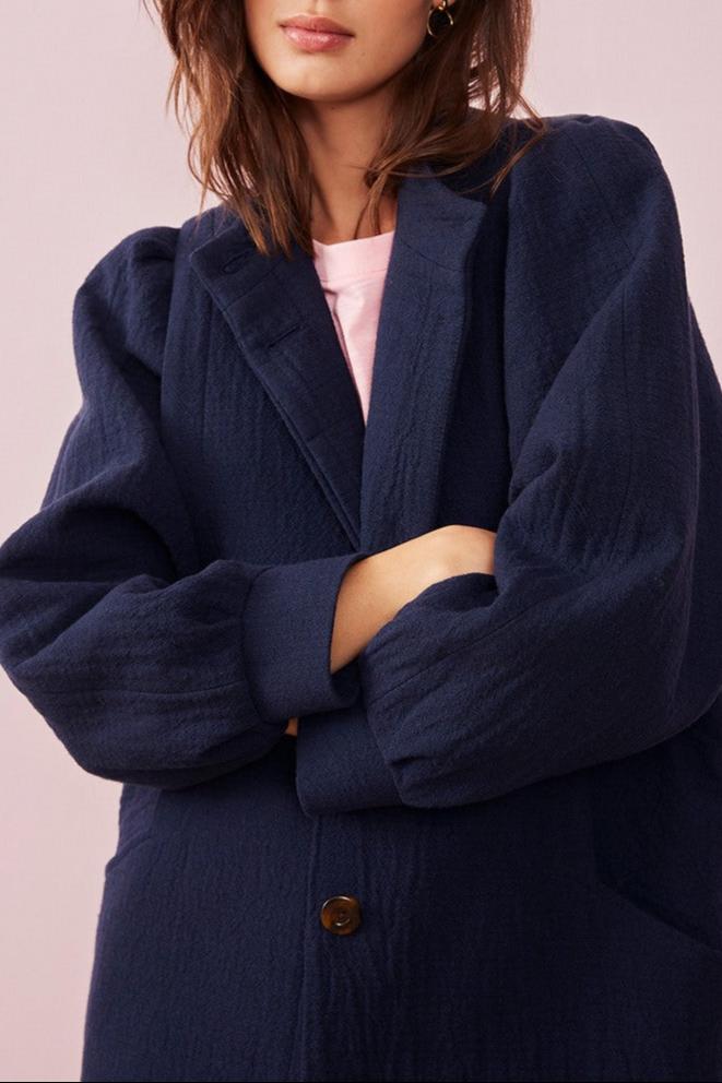 Manteau Namnam - Marine