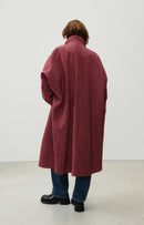 American Vintage - Abrigo Nanbay - Cuadros Tendresse - Mujer