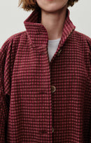 American Vintage - Abrigo Nanbay - Cuadros Tendresse - Mujer