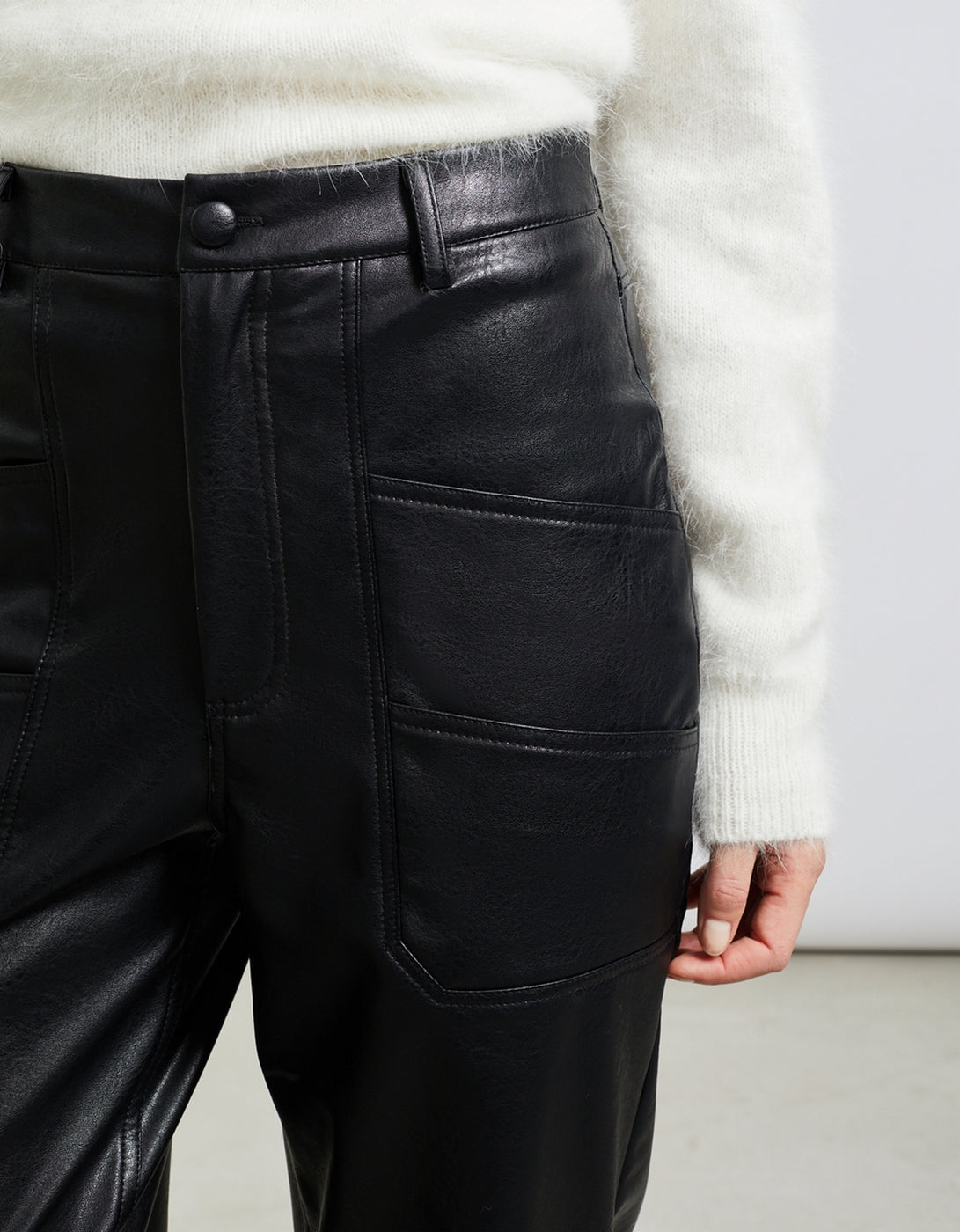 Pantalon Highwaist Naomi Rock - Black - Femme