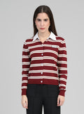Gilet Naomi Bordeaux