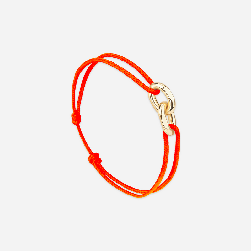 Bracelet Naples - Orange Fluo