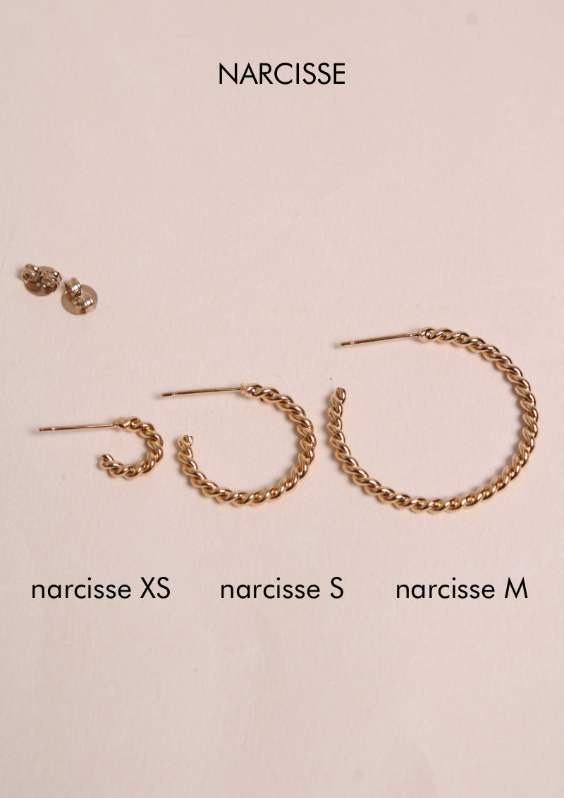 Narcissus XS earrings - waekura
