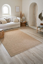 Nature - Tapis D'Intérieur/Extérieur - Polypropylène - Beige