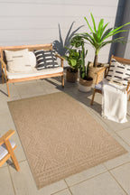 Nature - Tapis D'Intérieur/Extérieur - Polypropylène - Beige