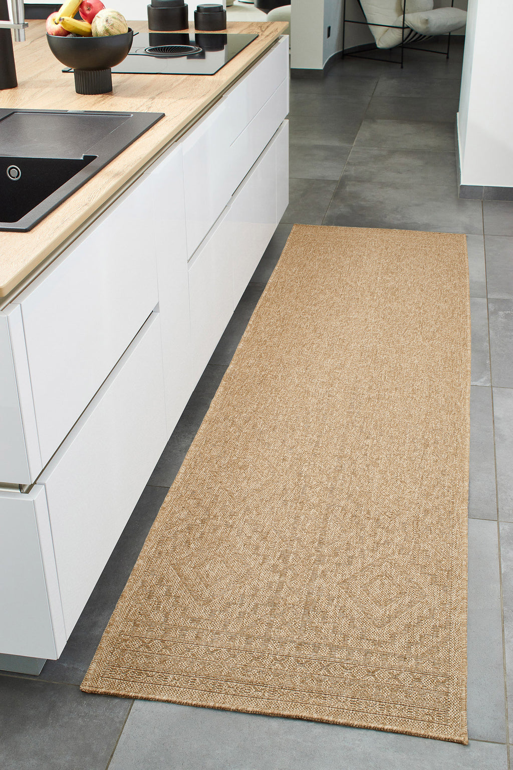 Nature - Tapis D'Intérieur/Extérieur - Polypropylène - Beige