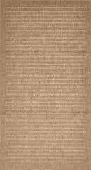 Tapis Aspect Jute - Motif Jute - Beige - Intérieur / Extérieur