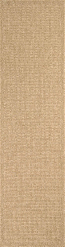 Tapis Aspect Jute - Motif Jute - Beige - Intérieur / Extérieur