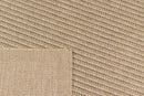 Tapis Aspect Jute - Motif Jute - Marron - Intérieur / Extérieur
