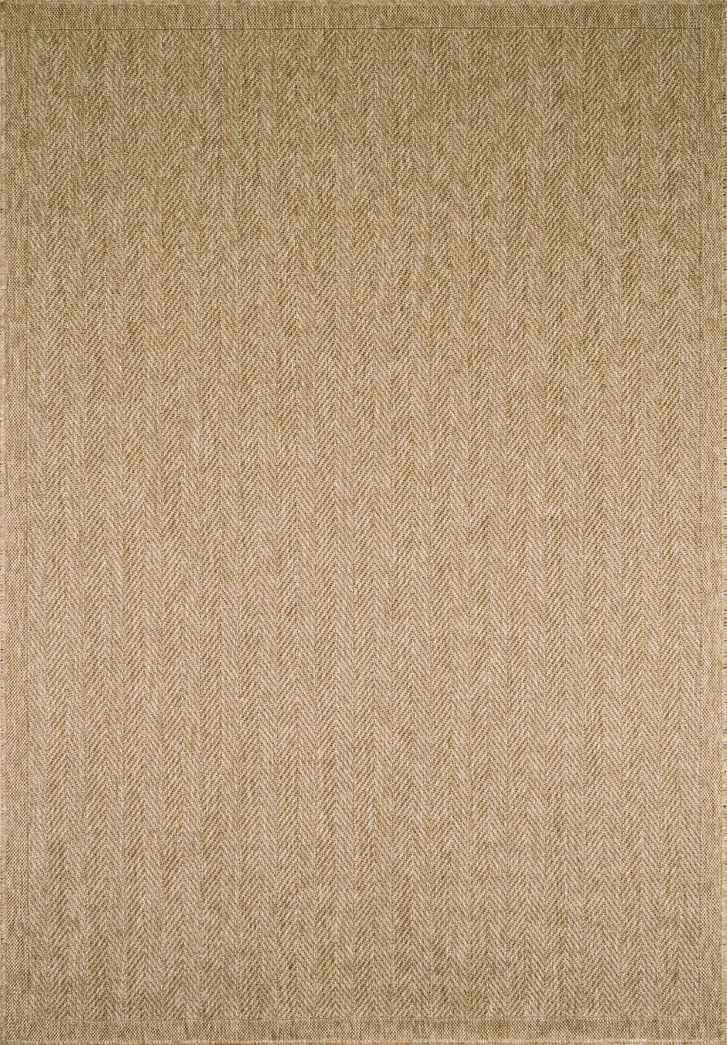NATURE - Natural jute effect rug with chevron pattern - NAT8753BEI NATURE