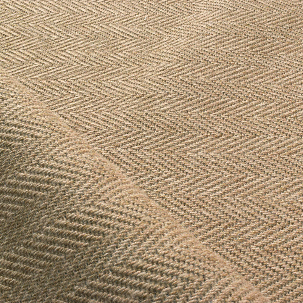 Alfombra redonda efecto yute natural chevron: NAT8753BEI-160x160 Alfombras Nazar