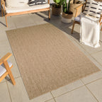 NATURE - Natural jute effect rug with chevron pattern - NAT8753BEI NATURE