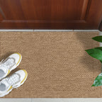 NATURE - Natural jute effect rug with chevron pattern - NAT8753BEI NATURE