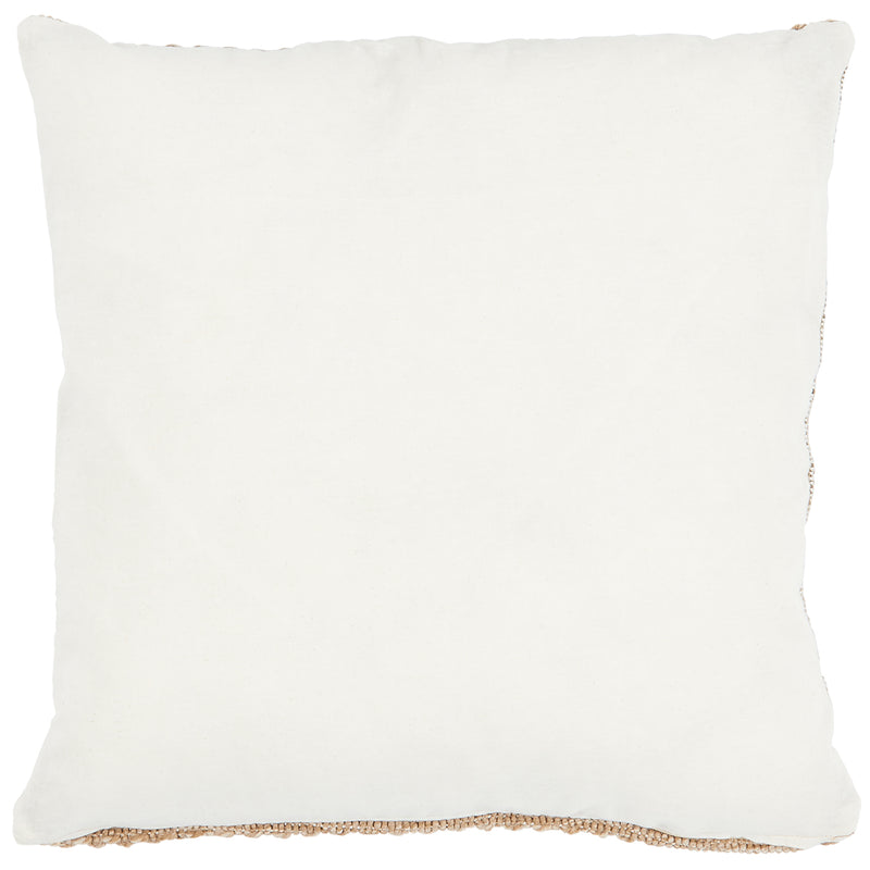 Tapis Aspect Jute - Motif Jute - Blanc - Intérieur / Extérieur