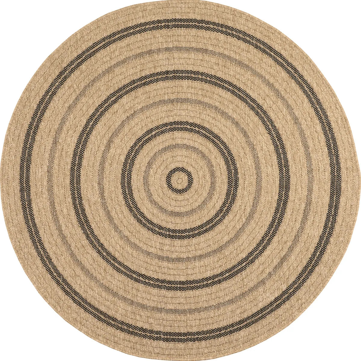 Nature - Tapis D'Intérieur/Extérieur - Polypropylène - Noir