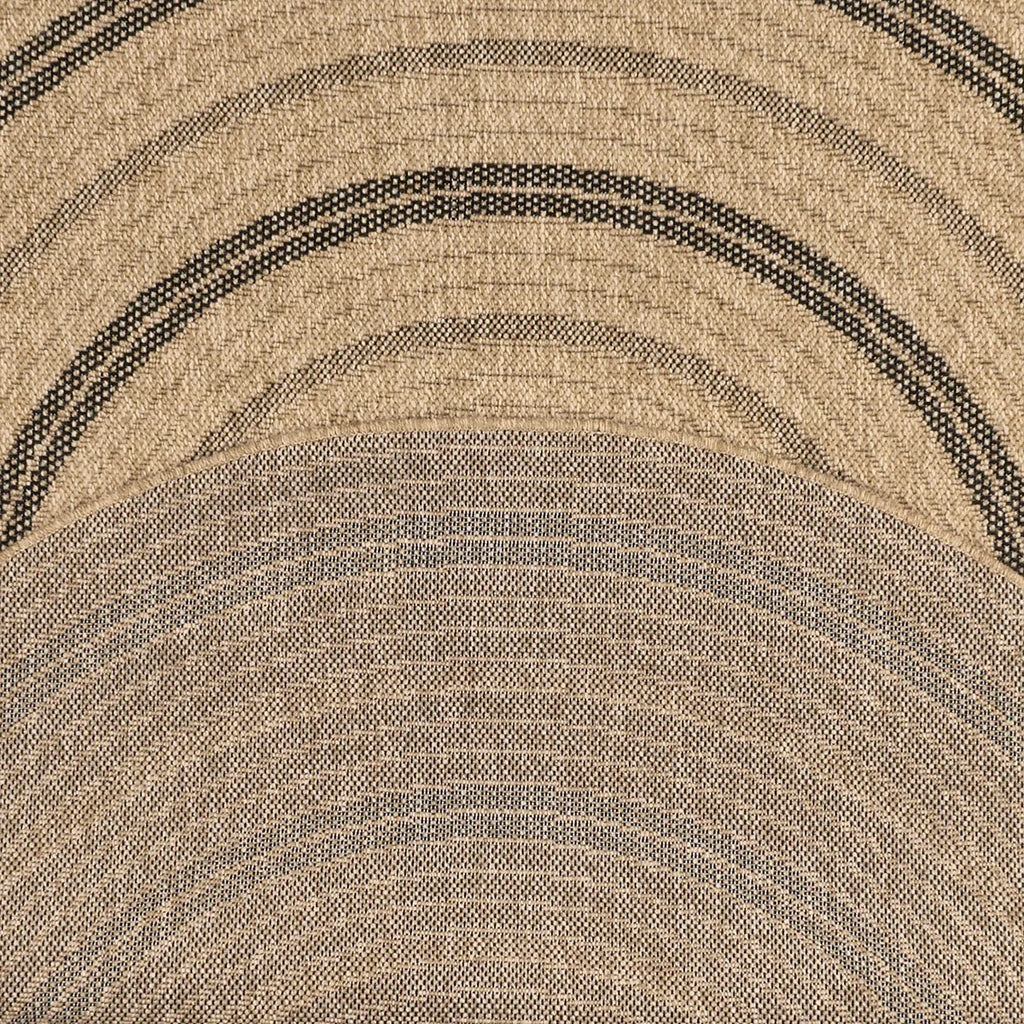 Nature - Tapis D'Intérieur/Extérieur - Polypropylène - Noir
