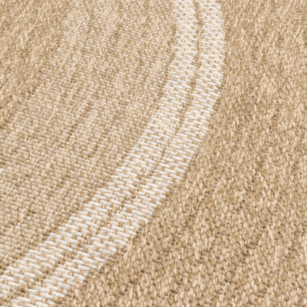 Alfombra de sisal efecto yute en polipropileno: NAT8865BLA NATURE