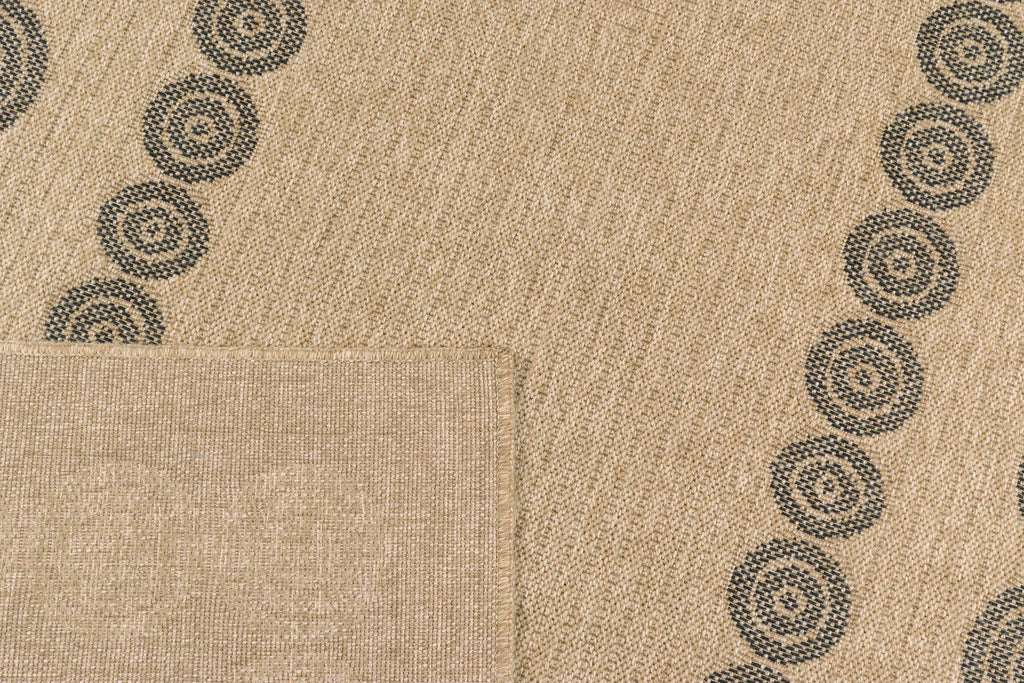 Nature - Tapis D'Intérieur/Extérieur - Polypropylène - Noir