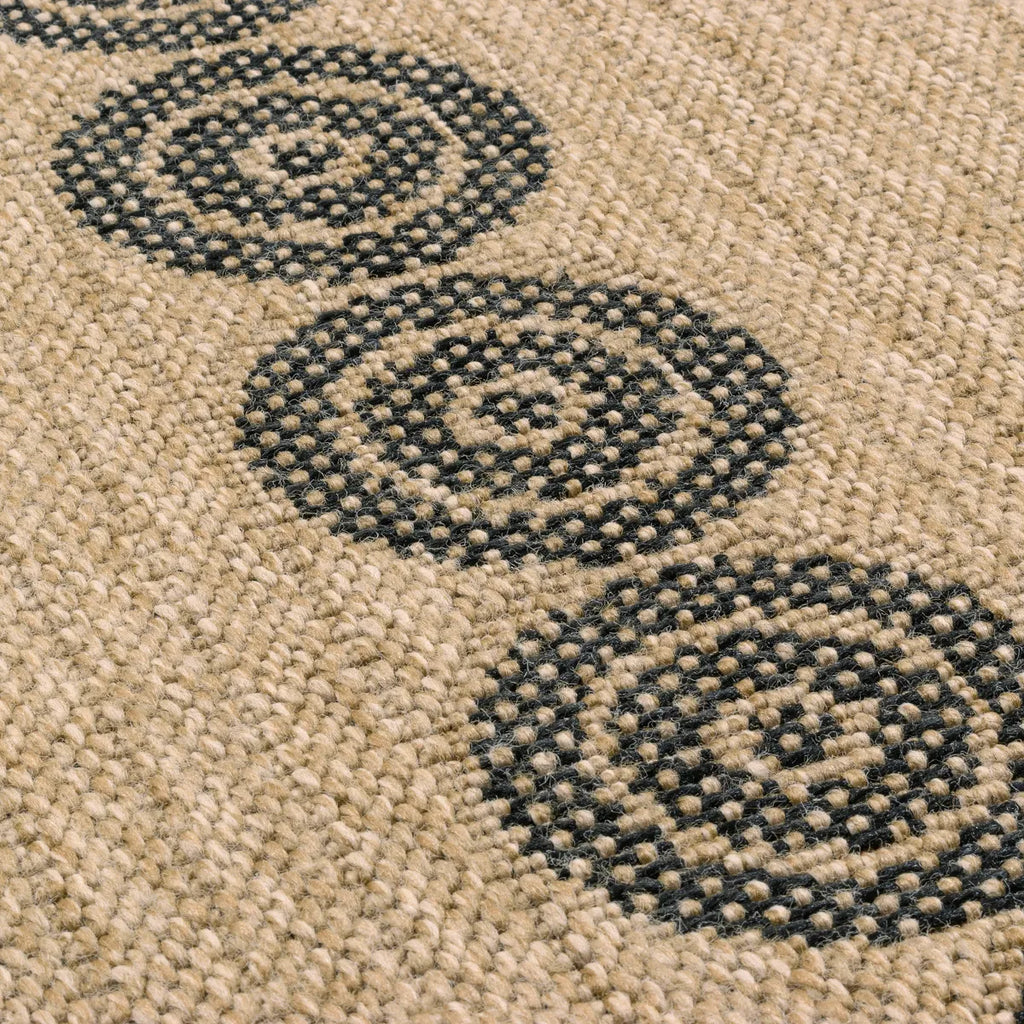 Nature - Tapis D'Intérieur/Extérieur - Polypropylène - Noir