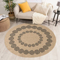 Nature - Tapis D'Intérieur/Extérieur - Polypropylène - Noir