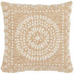 Nature - Housse De Coussin - Polypropylène - Blanc