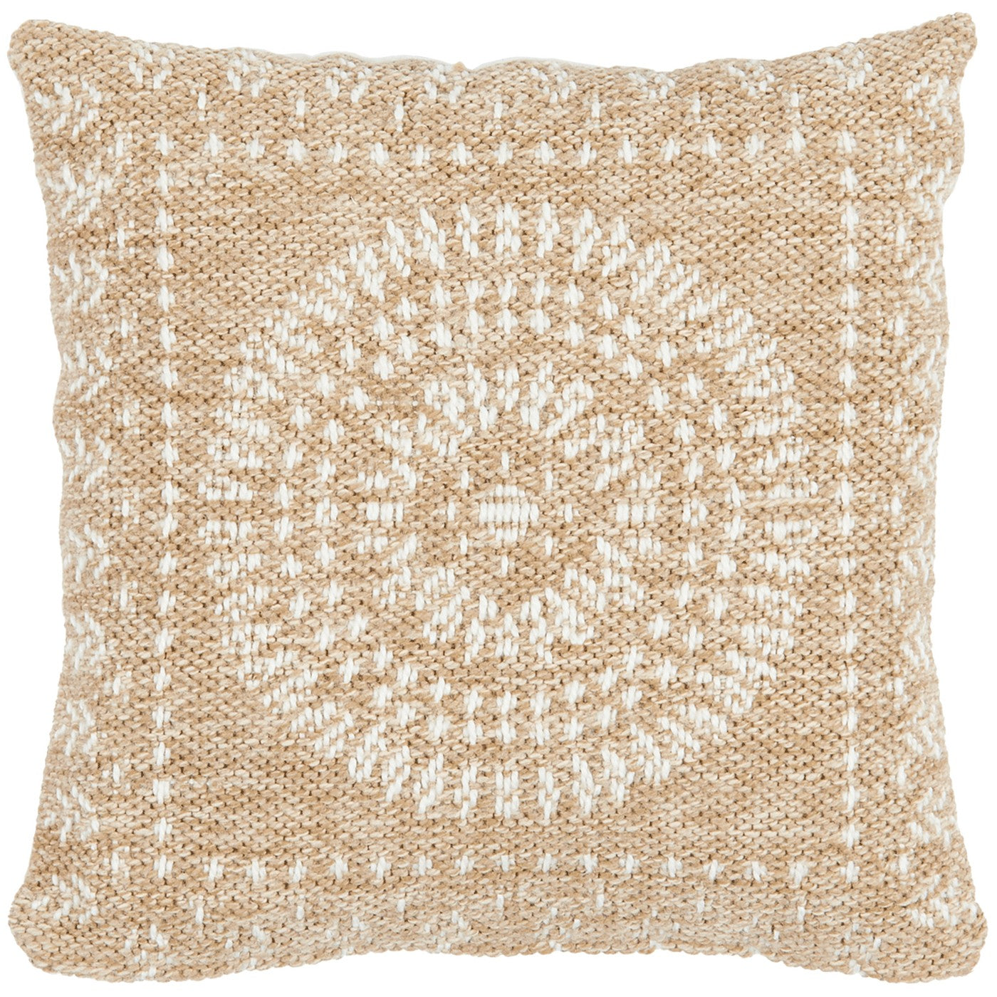 Nature - Housse De Coussin - Polypropylène - Blanc