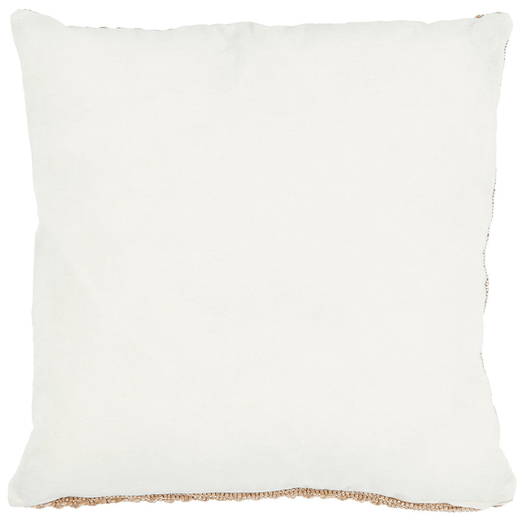 Nature - Housse De Coussin - Polypropylène - Blanc