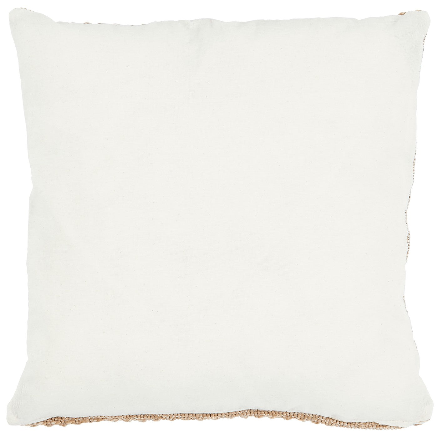 Nature - Housse De Coussin - Polypropylène - Blanc