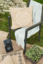 Nature - Housse De Coussin - Polypropylène - Blanc